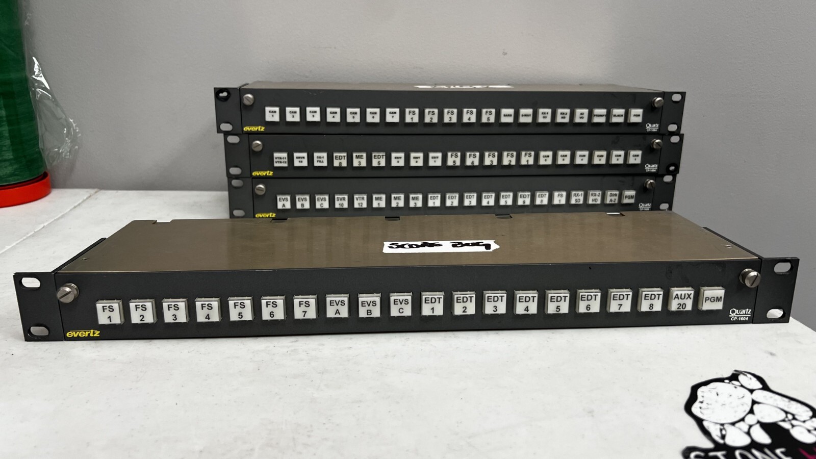 EVERTZ-QUARTZ CP 1604 Remote Control Panel