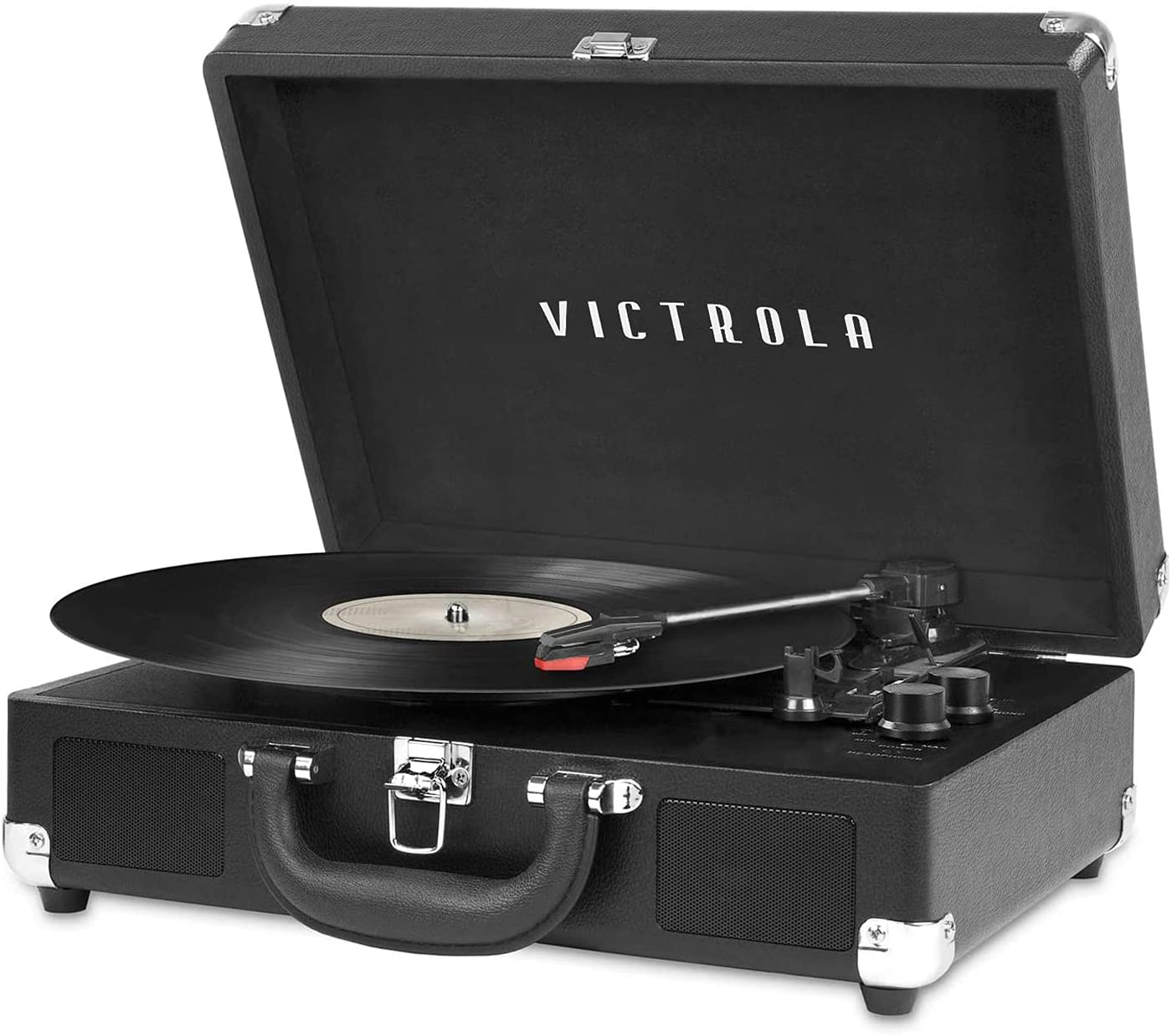Clasico Toca Discos Consola Rocola Portátil Bluethooth Regalo De Navidad