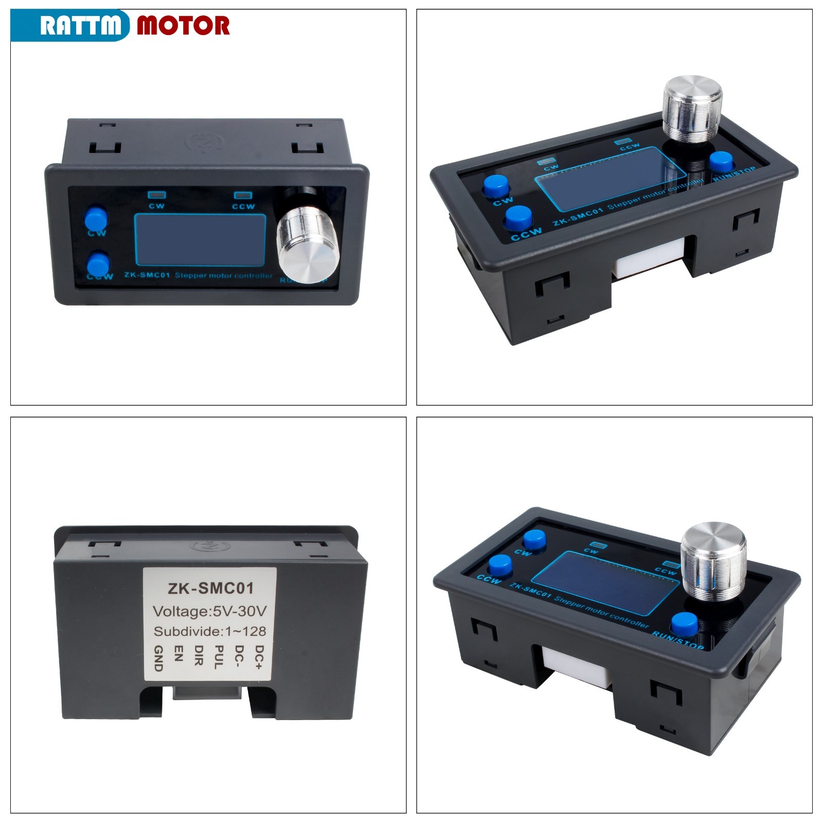 Stepper Motor Driver Controller Forward/Reverse Pulse/Speed/Angle Control Module