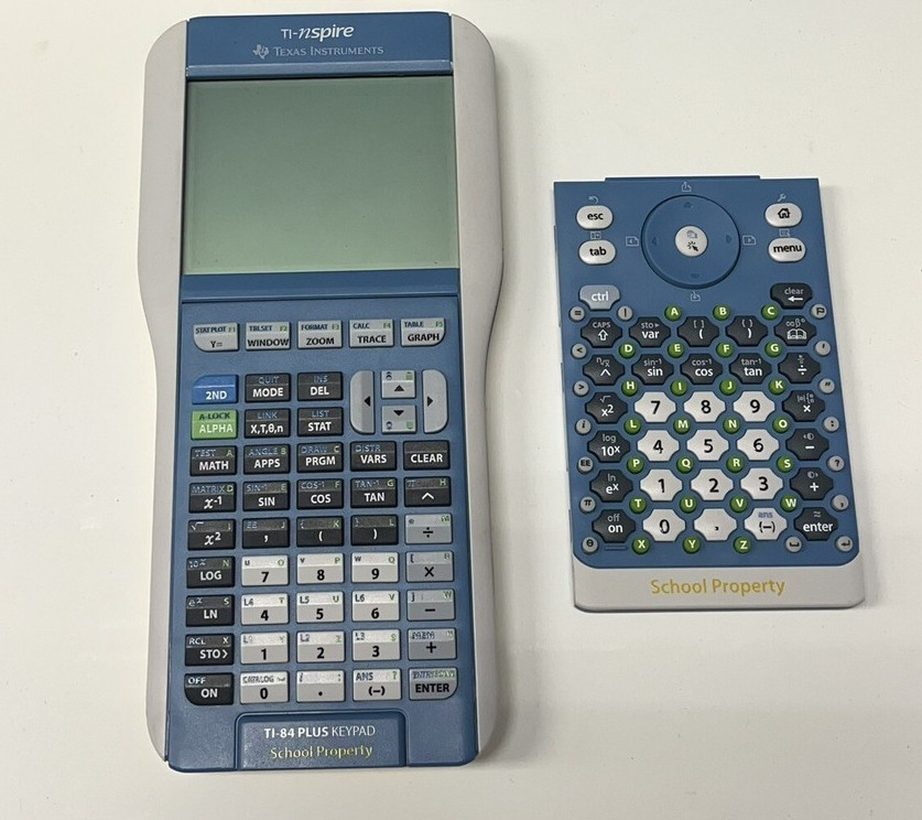 Texas Instruments TI-Nspire Graphing Calculator w/2 Keypads - School Edition