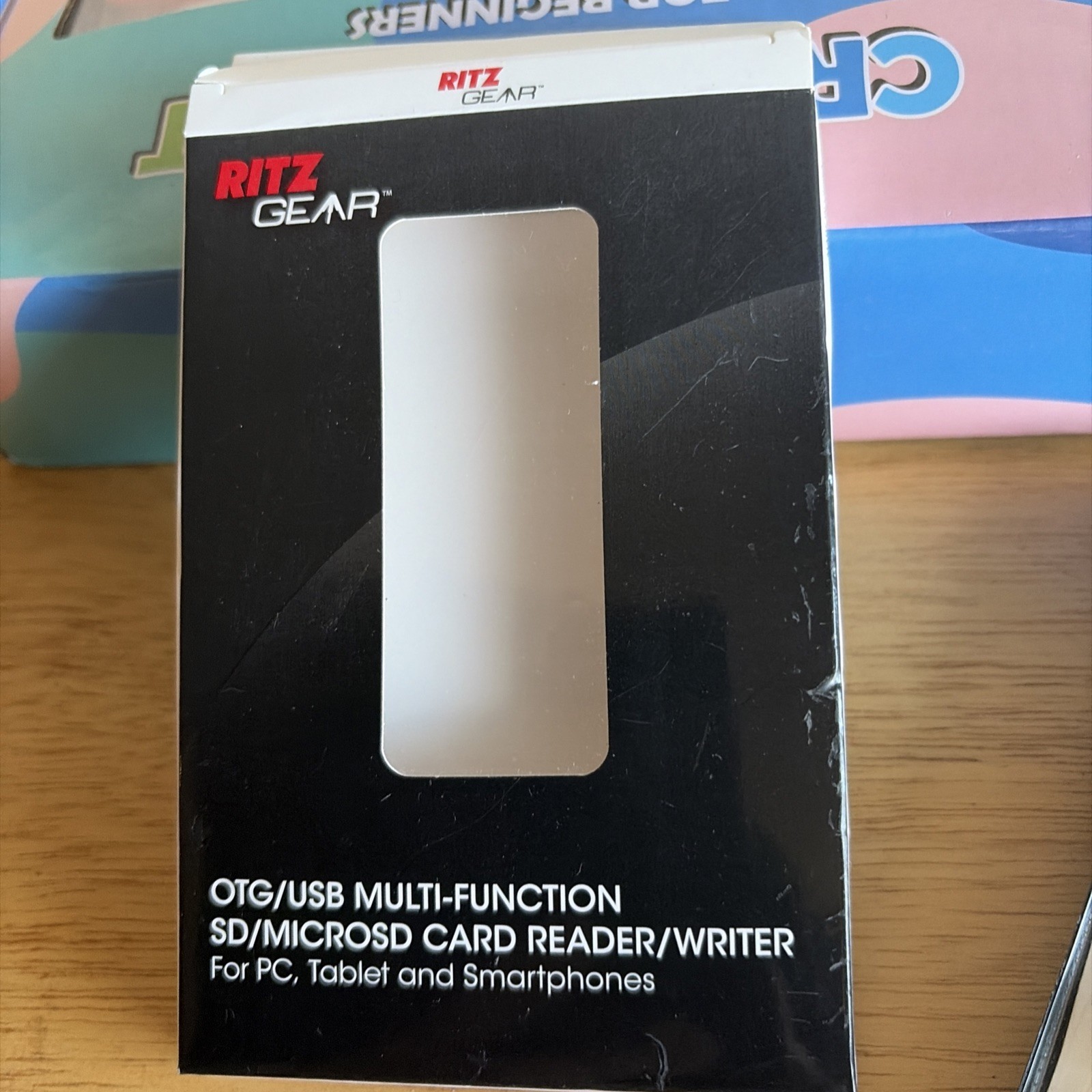 Ritz Gear OTG USB / Micro USB Multi-Function SD / MICRO SD Card Reader NIB