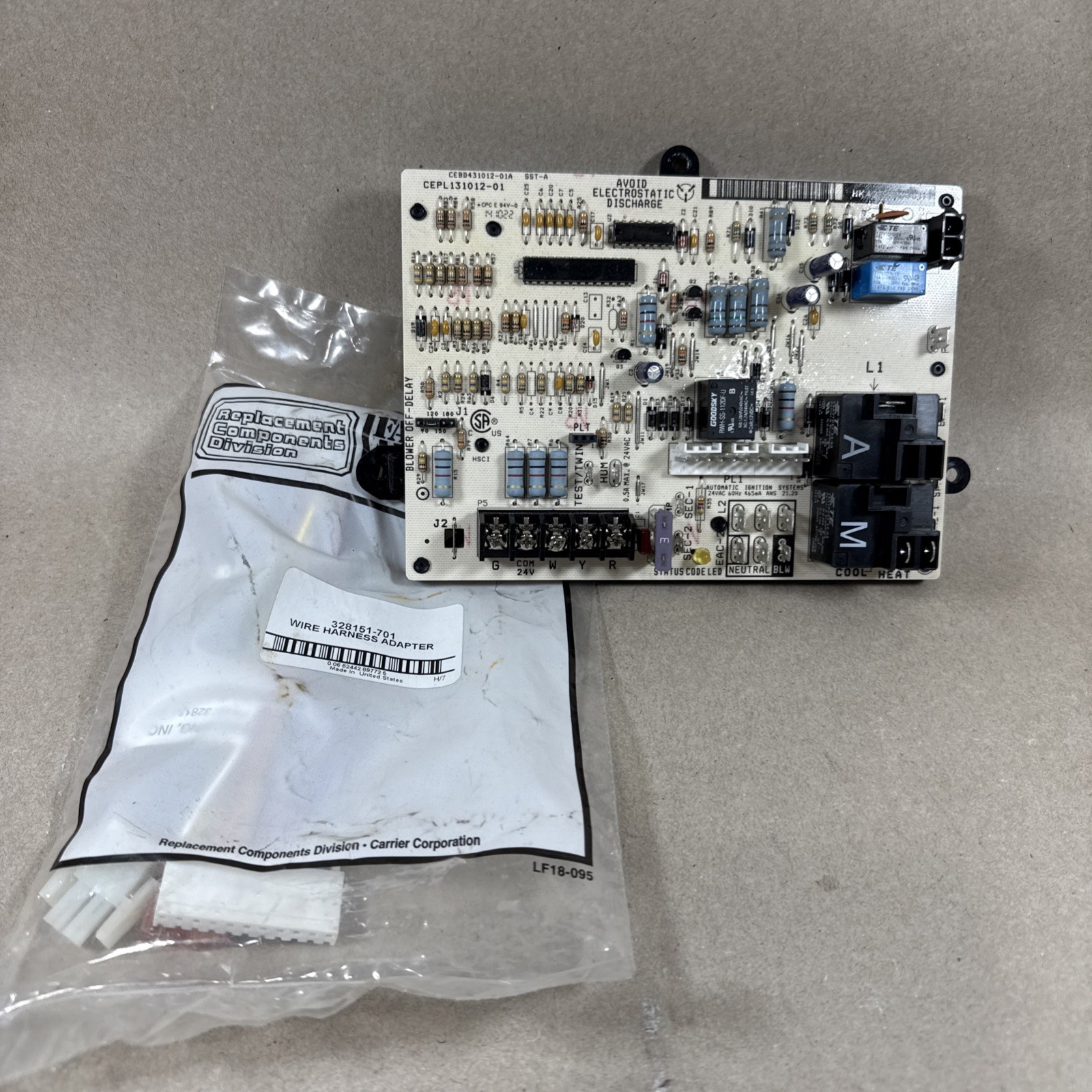 NEW🔥🔥  CEBD431012-01A  CEPL131012-01 HK42FZ034 Control Board Bryant (L2)