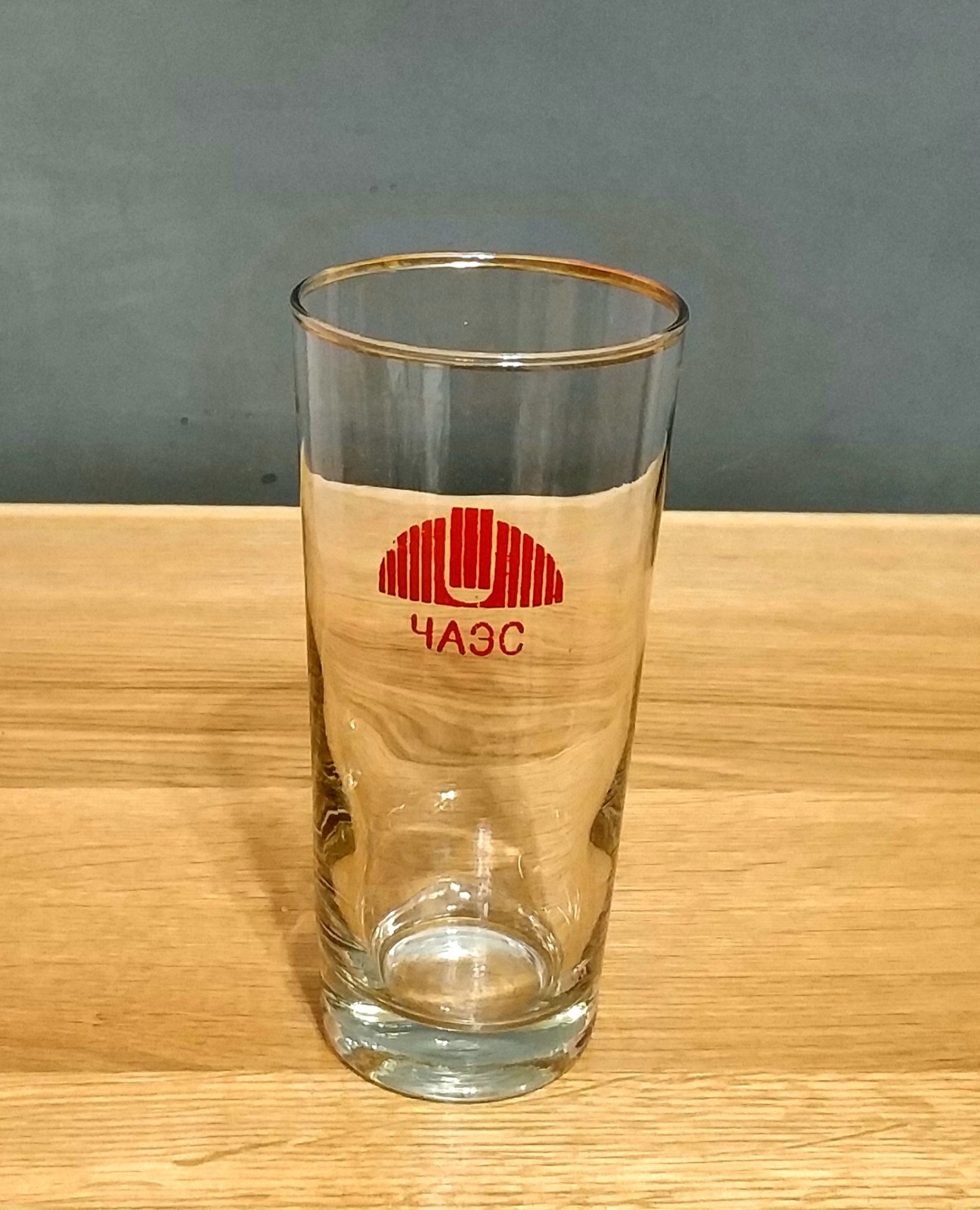☢ CHERNOBYL ORIGINAL NEW Glass from the Dining Room ☢ Chernobyl NPP ☭ USSR RARE