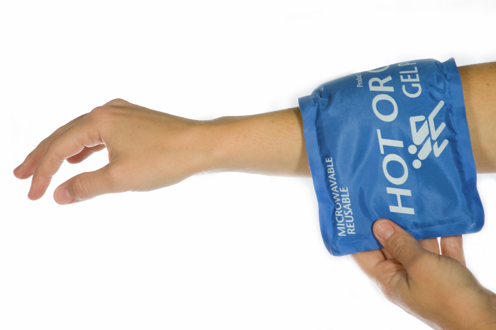 (1) Reusable Hot/Cold Gel Pack 5"x10"