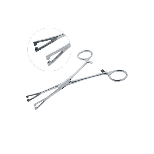 Pennington Slotted Forceps with Ratchet LionGothic Body Piercing Jewelry Tools