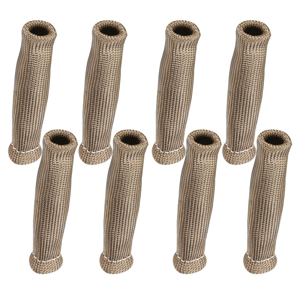8Pcs Spark Plug Wire Sheath Wire Boots Sleeve Heat Shield Cover Set For Engines,