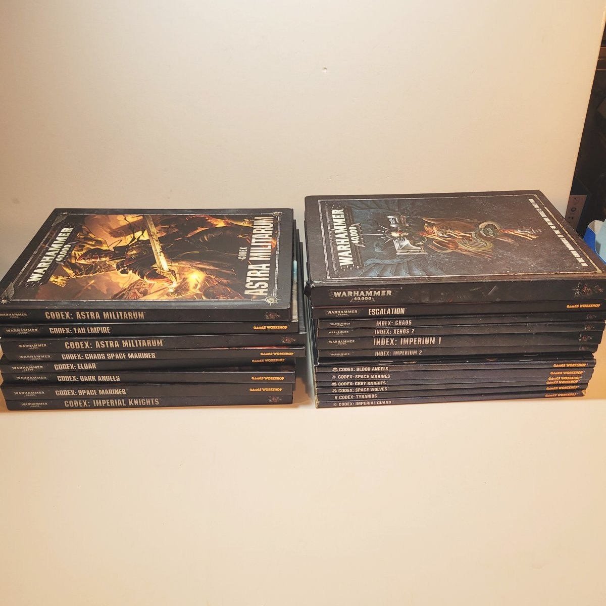 Warhammer 40k large books lot - core, codex, index, space marines, etc  YOU PICK