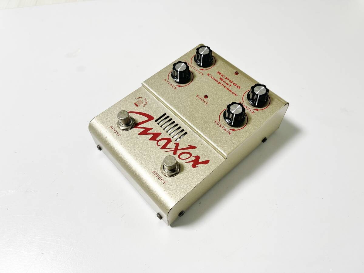 MAXON RCP 660 Real Compressor Guitar Effect Pedal Made in Japan