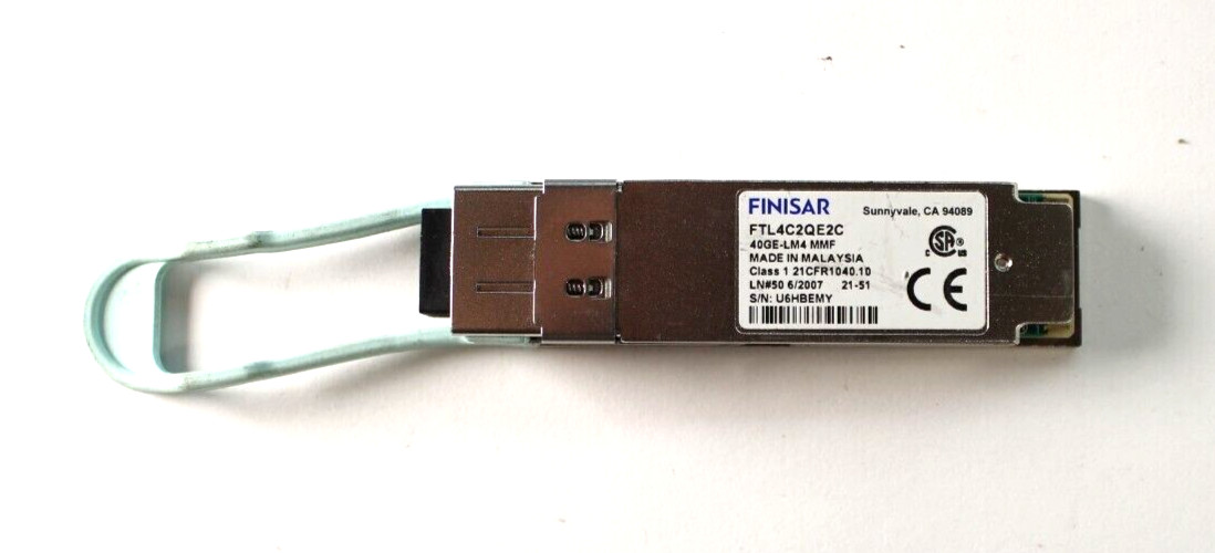 Finisar FTL4C2QE2C 40GE-LM4 MMF QSFP Optical Transceiver