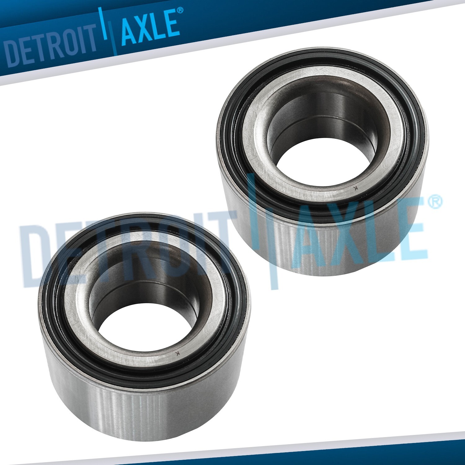 Front Driver and Passenger Side Wheel Bearing Assembly for 1992-2000 Honda Civic