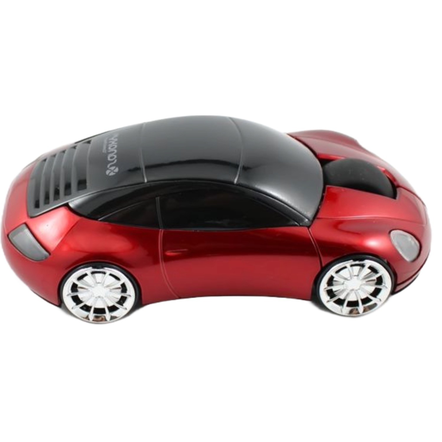SANOXY Wireless Optical Mouse Car Design 2.4GHz Red