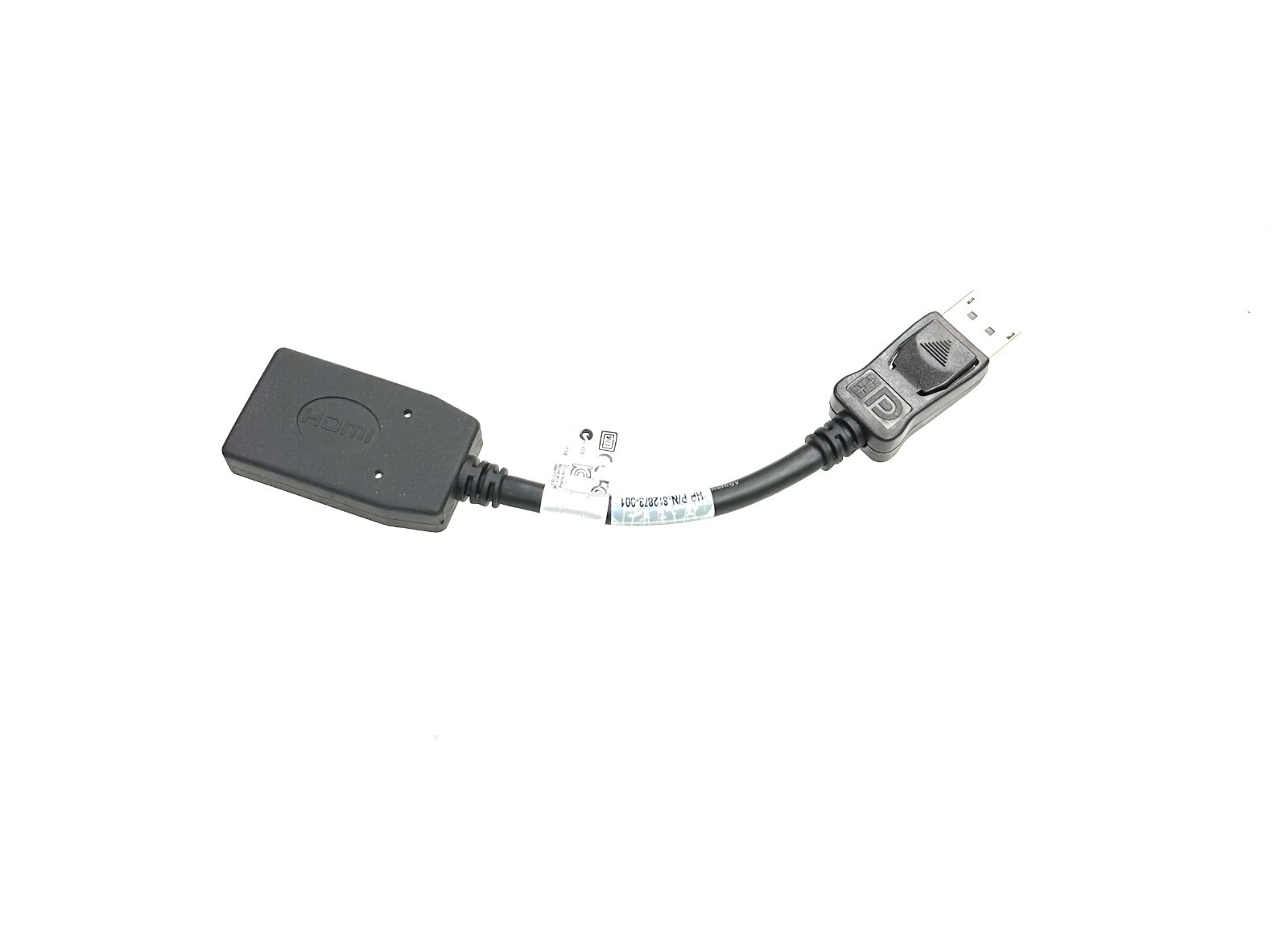 New Genuine HP DisplayPort to HDMI Adapter 617450-001 BP937AA
