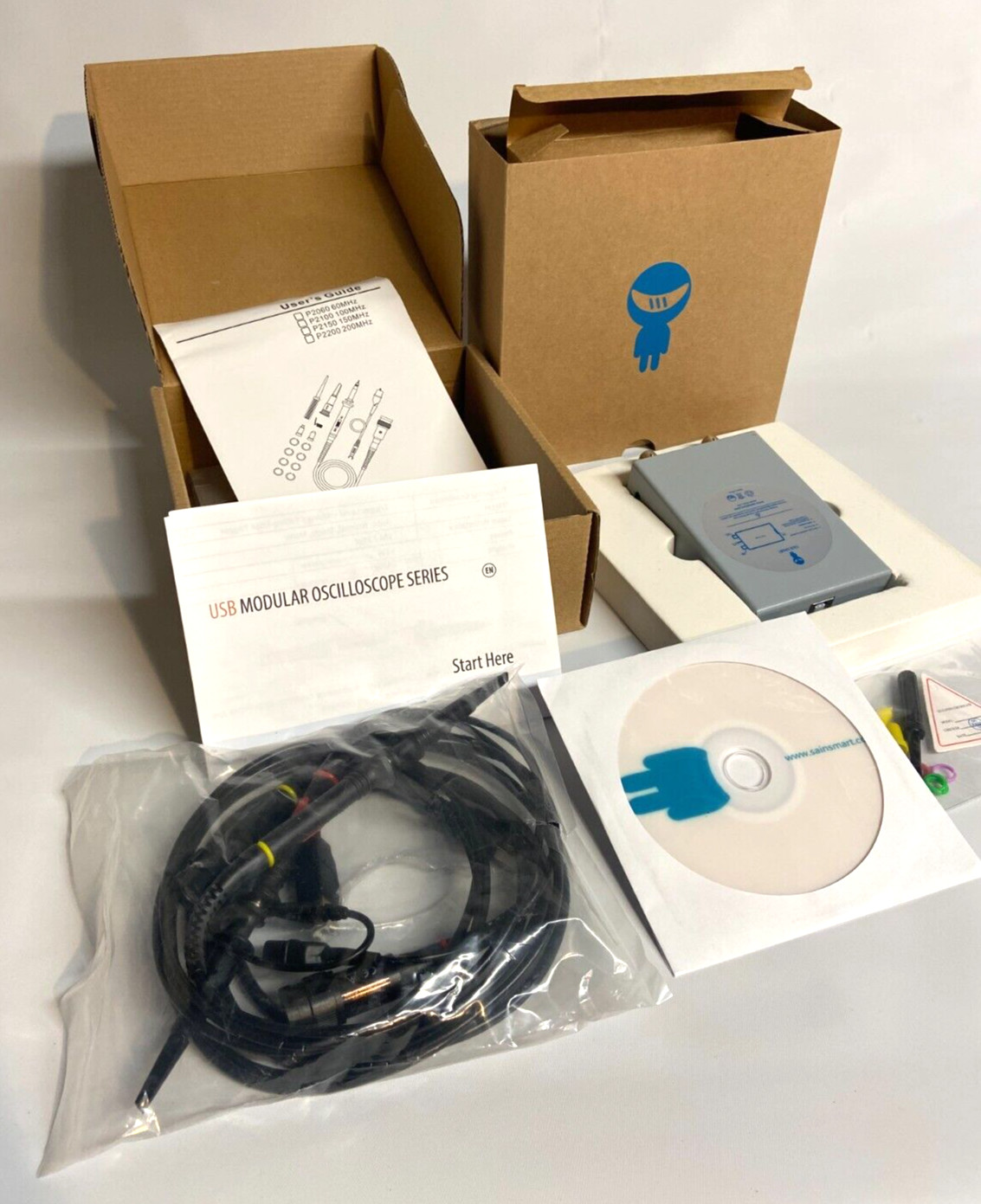 SainSmart DDS120 Windows PC-Based USB Digital 2-Channel Oscilloscope