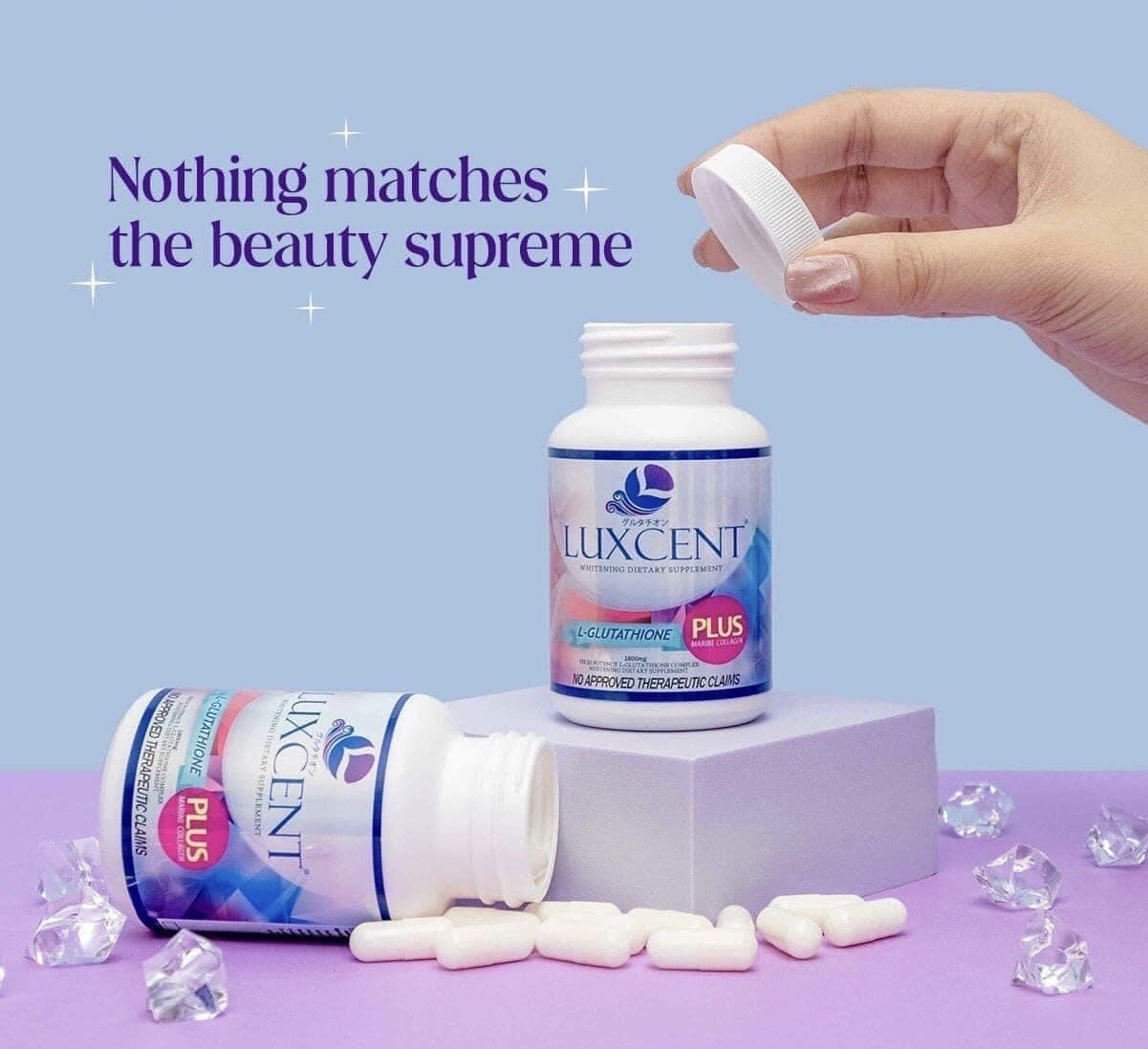LUXCENT GLUTATHIONE 100 % AUTHENTIC (Louise Beauty Box 🇺🇸 )