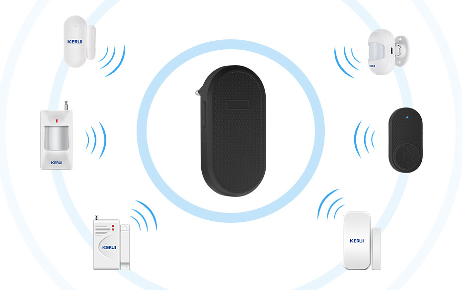 1000FT Wireless Doorbell Waterproof 2 Plugin Receiver Adjustable Volume 33 Chime