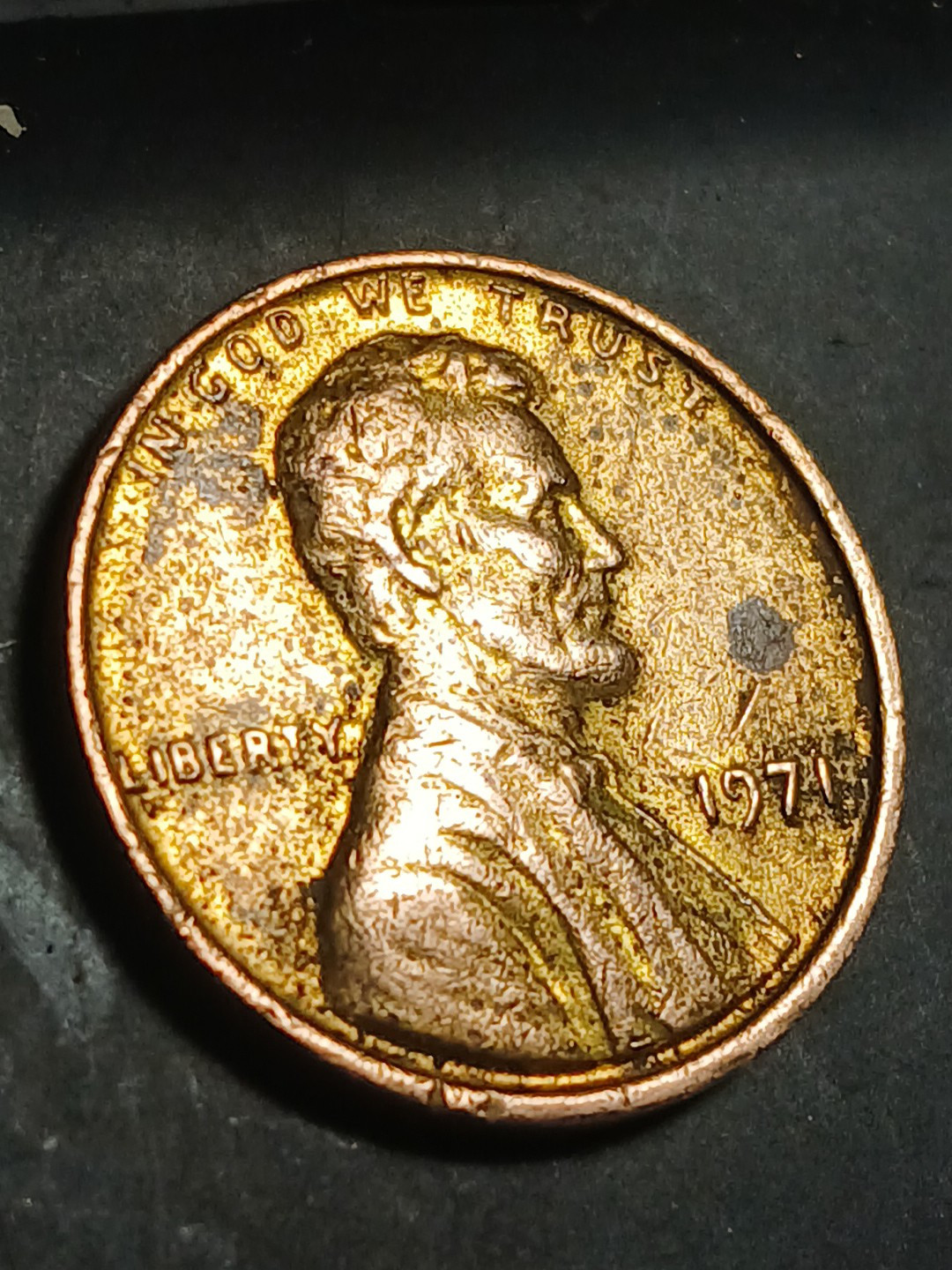 1971 Bronze Raised Rim Very Rare