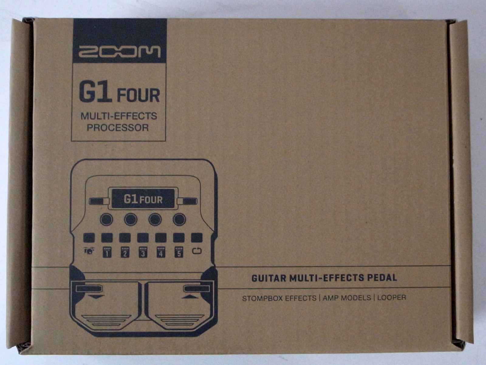 ZOOM G1 FOUR multi-effector for guitar G1 FOUR Guitar Multi-Effects Processor