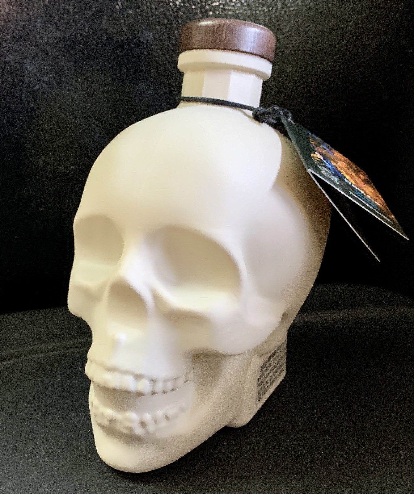 2019 BONE EDITION Dan Aykroyd Crystal Head Vodka Glass Skull Bottle - Empty