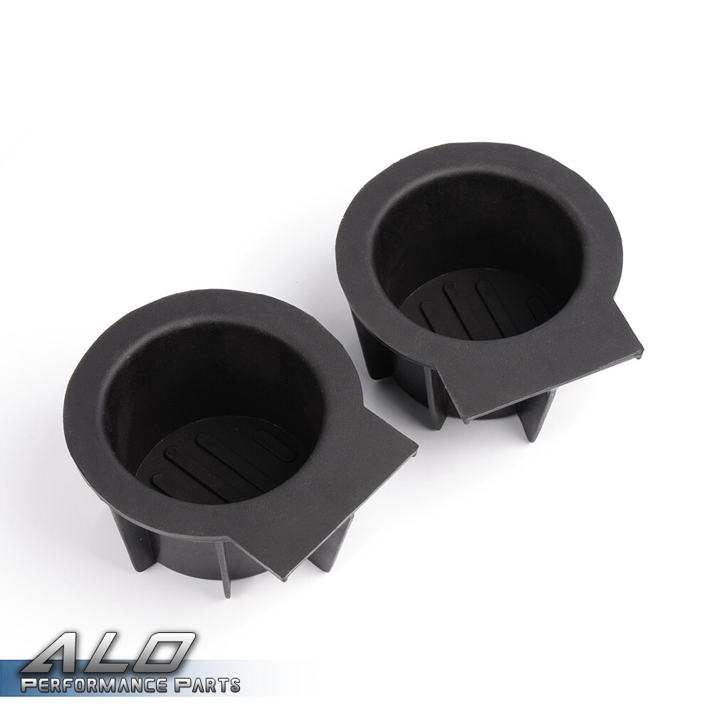 2pcs Cup Holder Inserts Front Console Fit For F150 Expedition Navigator