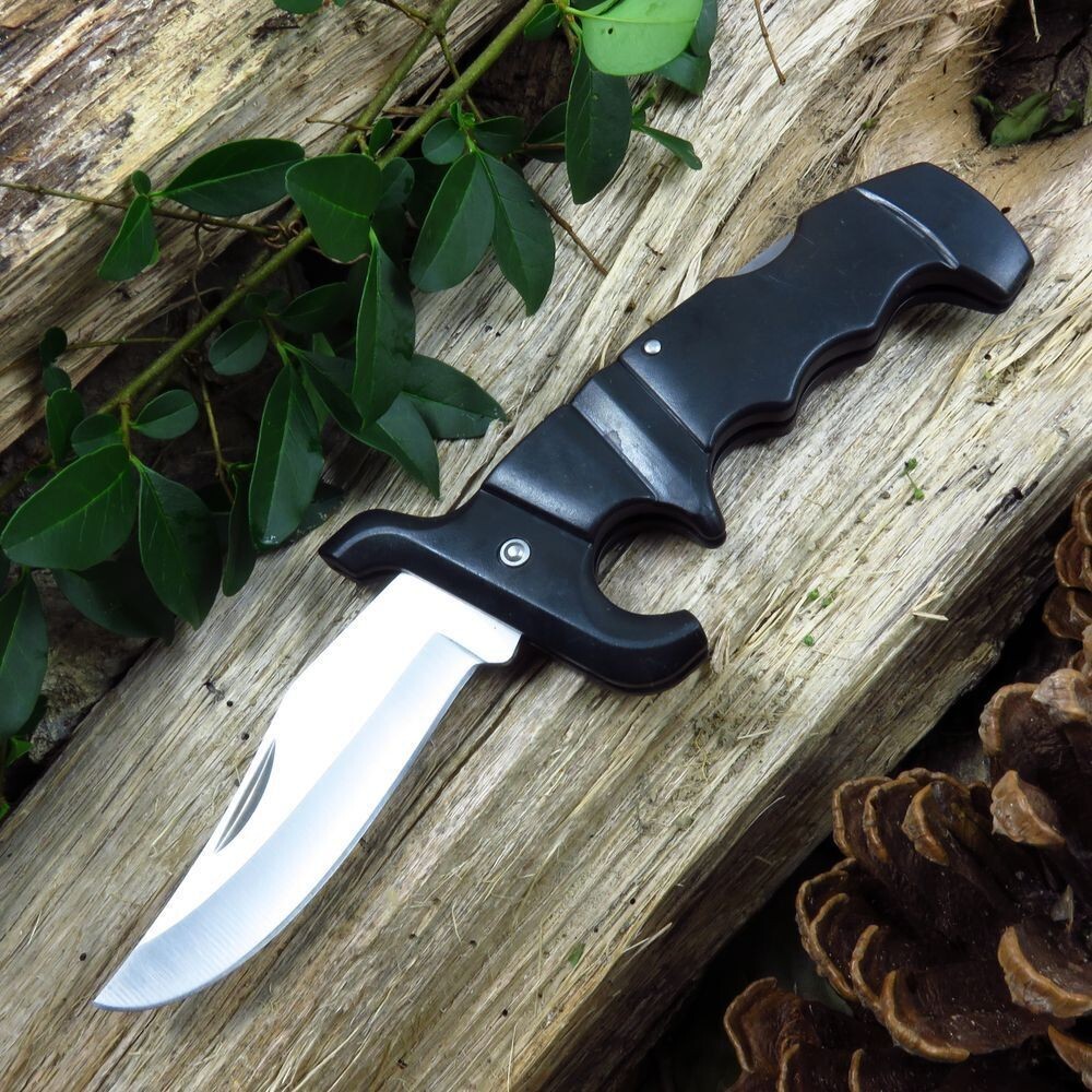 NEW! 5.25" Black Marine Defender Folding Knife