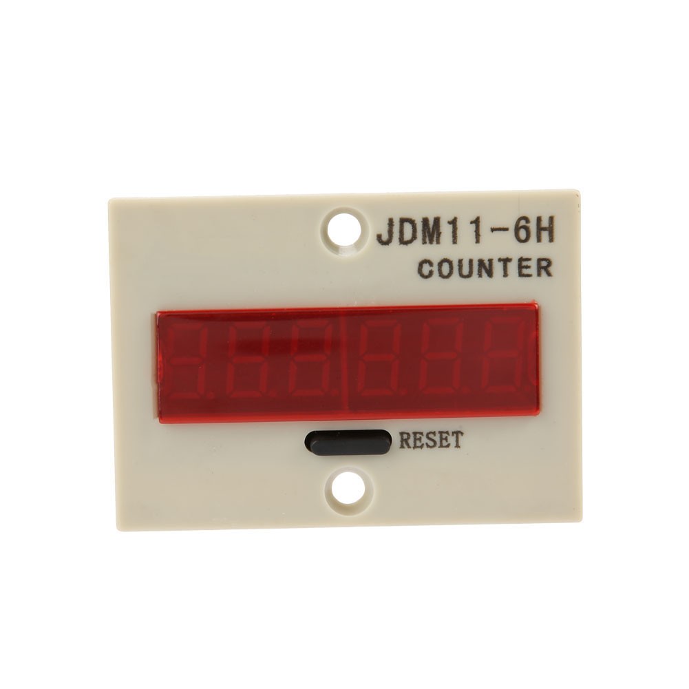 JDM11-6H 6 Digit Electronic Counter DC 12V Display