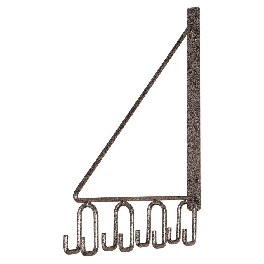 Schneiders Easy-Up Pro Space-Saver Multi-Hook Horses Utility Hanger | Gray Armor