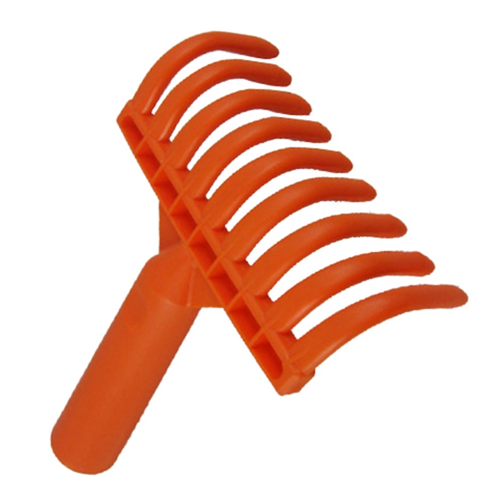 Olive Rake Heads 9-Tooth Rake Multipurpose Plastic Shovel Rake Olive9202