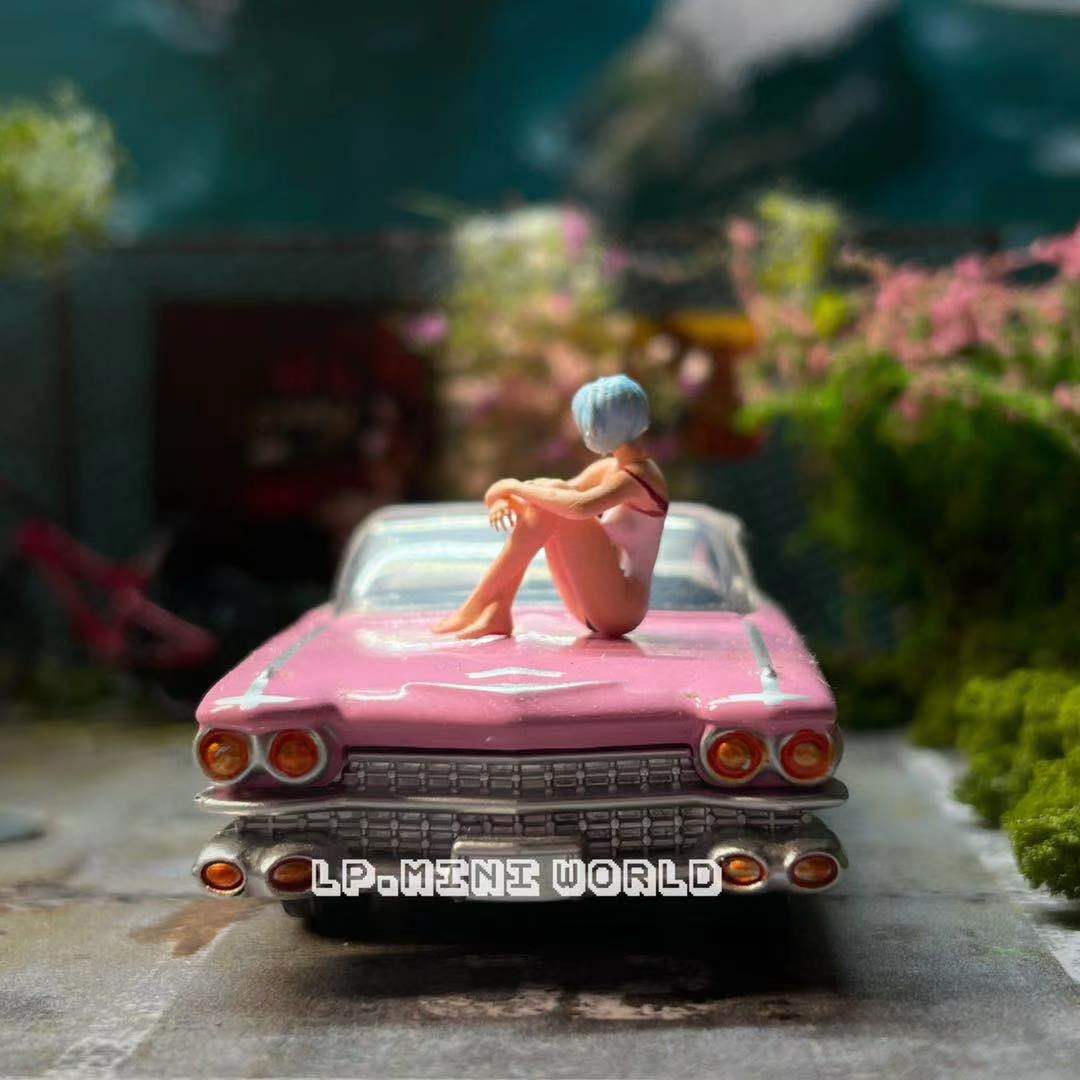 3D Print 1/64 SEXY GIRL  Rei fit 1:64 carstreet