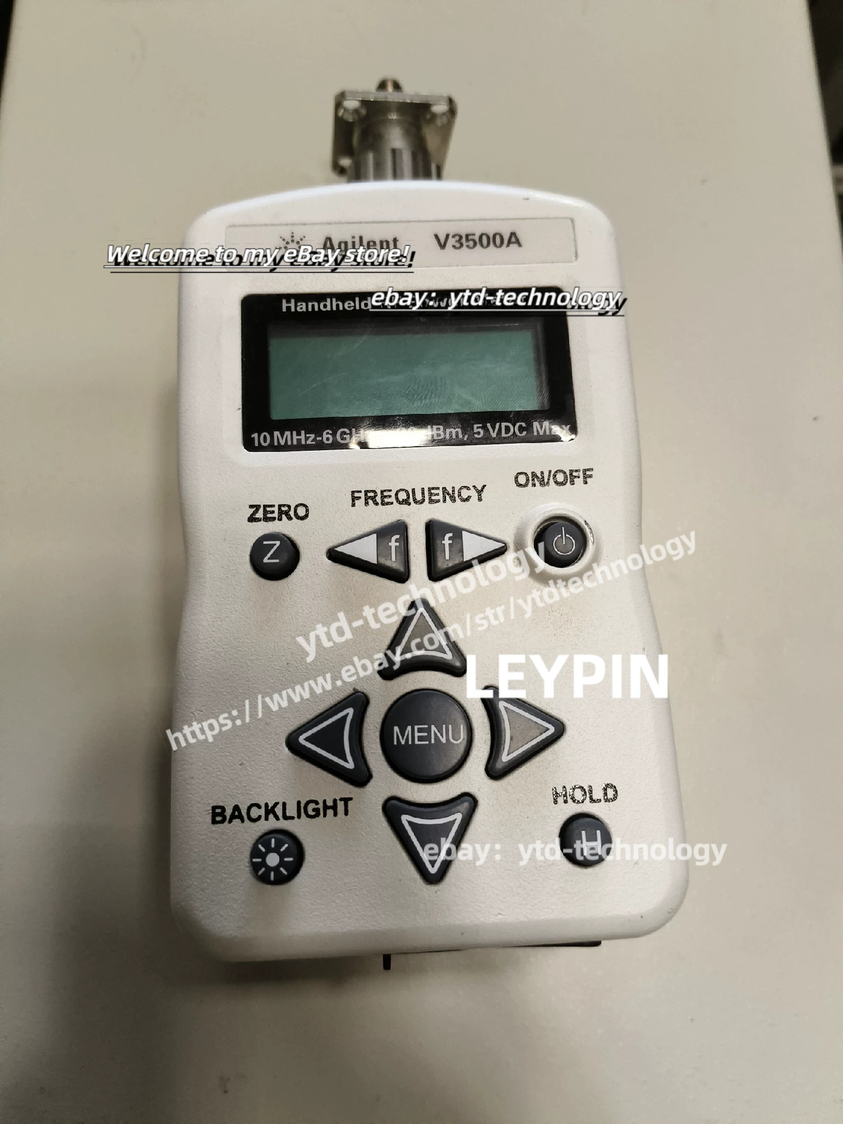 KEYSIGHT agilent V3500A 10MHZ-6GHZHANDHELD RF POWER METER#ytd/fxf