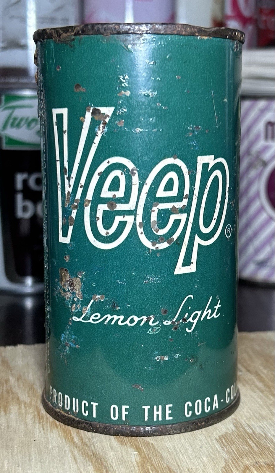 Veep.A Product Of The Coca-Cola Company. Vintage Collectible Soda Can. Very Rare