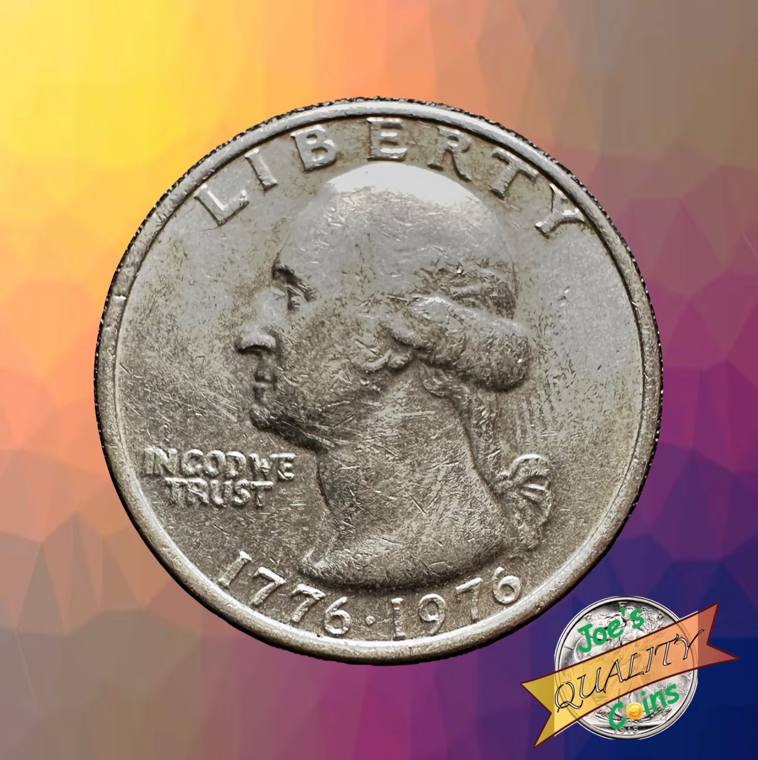 4 Set Circulated 1976 Bicentennial Quarter (2 P / 2 D)