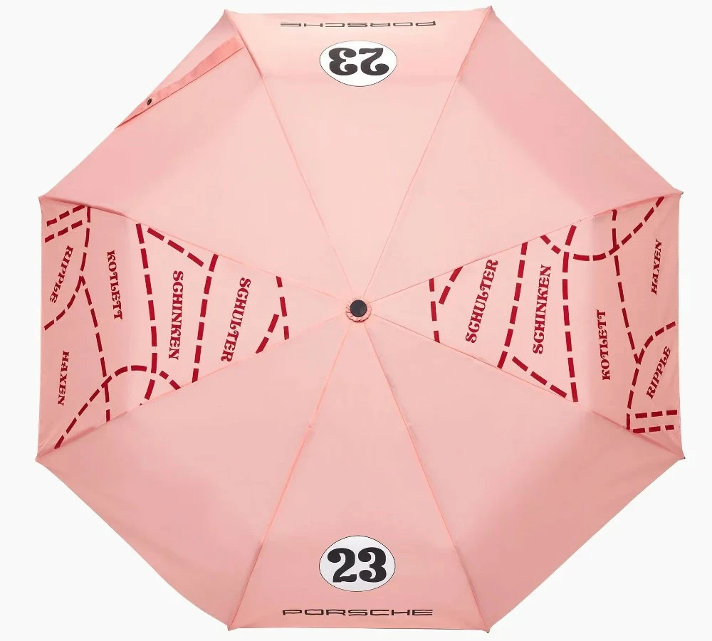 Porsche Folding Umbrella 917 Pink Pig