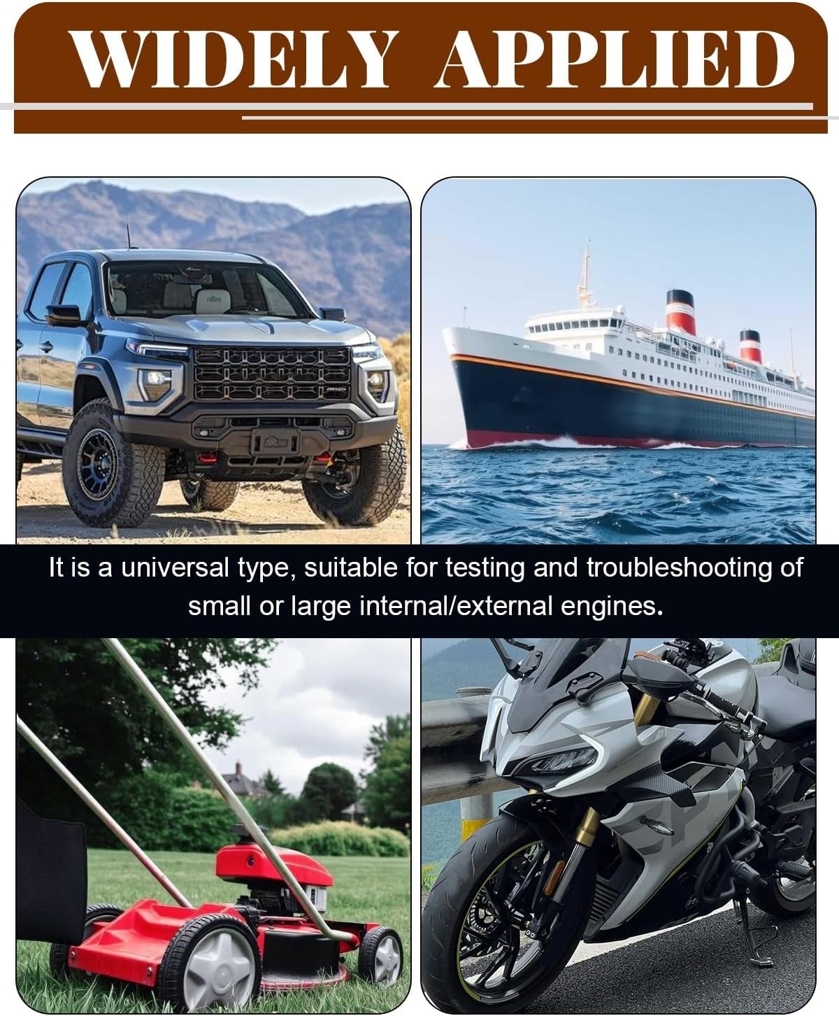 Professional Engine Ignition Tester - Rapid Visual Diagnosis for All Engines