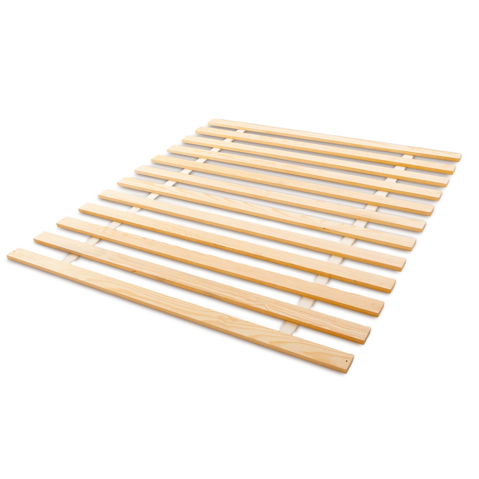 Hercules Xtreme Heavy-Duty Solid Pine Wood Bed Slats Board, Full Size (Used)