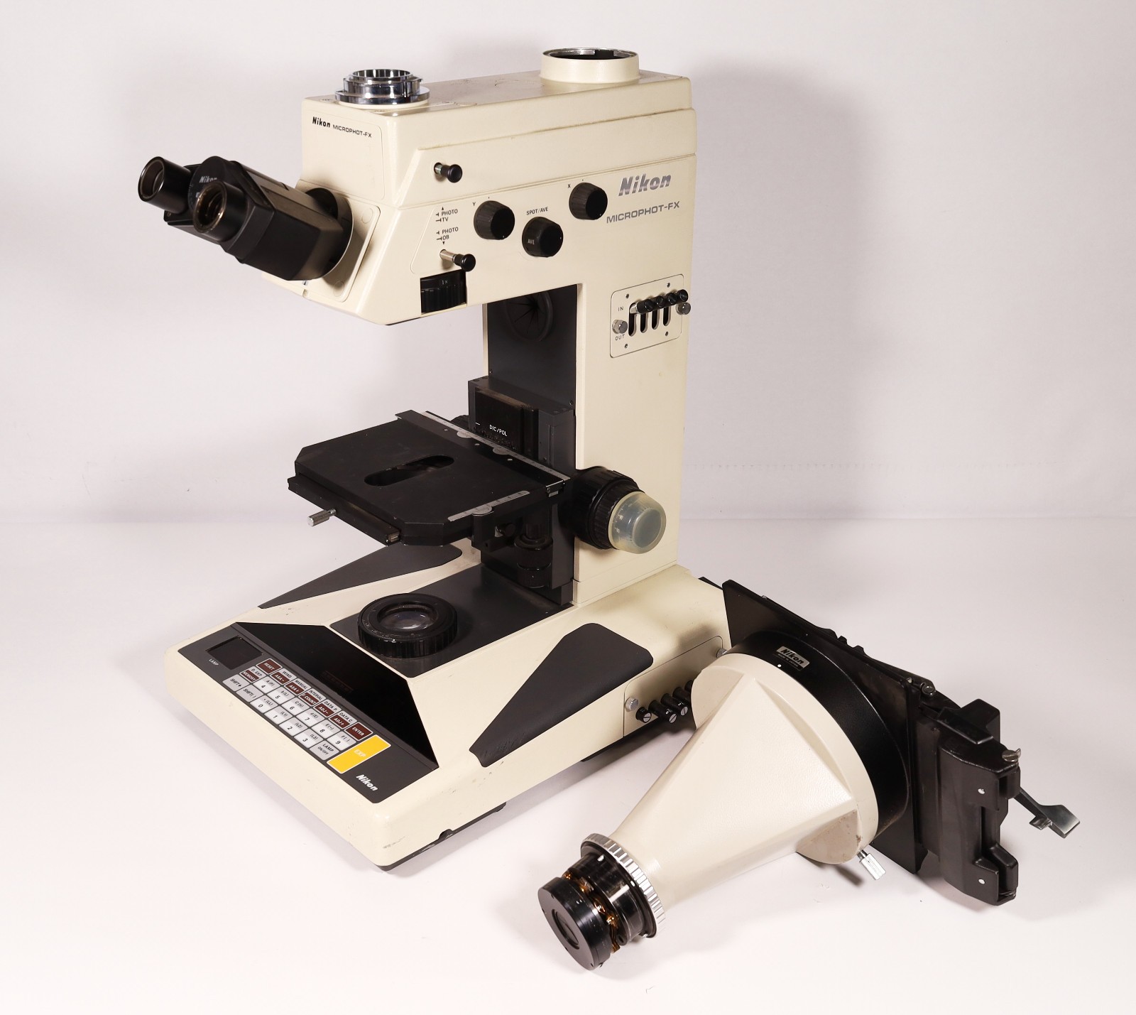 Nikon Mirophot-FX Microscope with Stage and Binocular Head