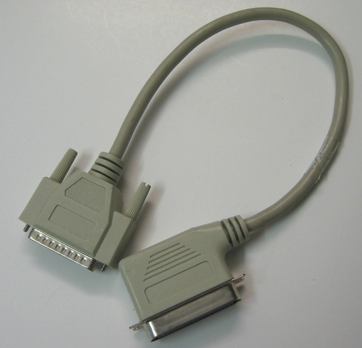 1 Foot DB25 Male to Centronics 36 Male Parallel Printer Cable - 12 Inches long