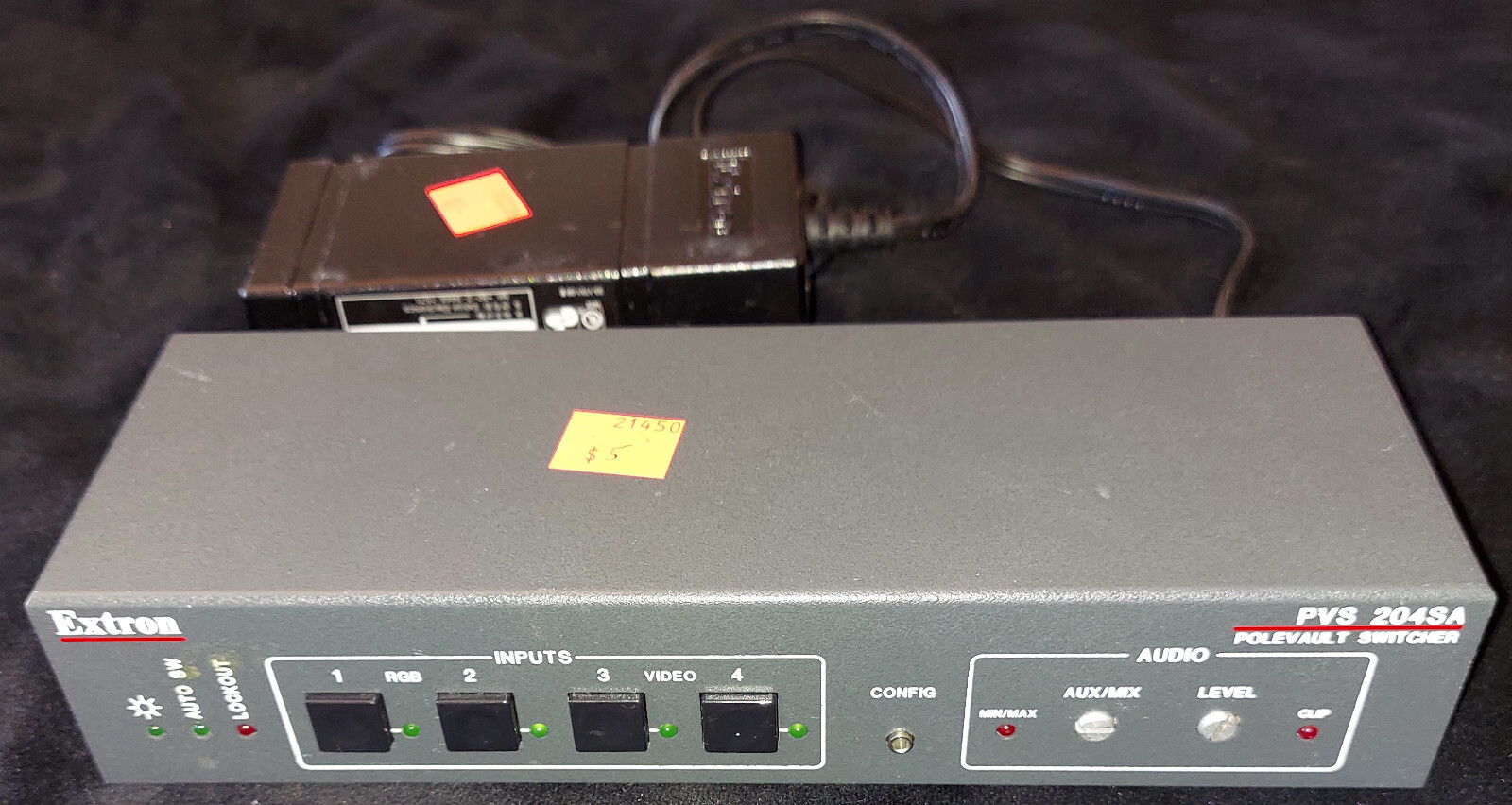 Extron PVS 204SA PoleVault Twisted Pair Switcher With PSU