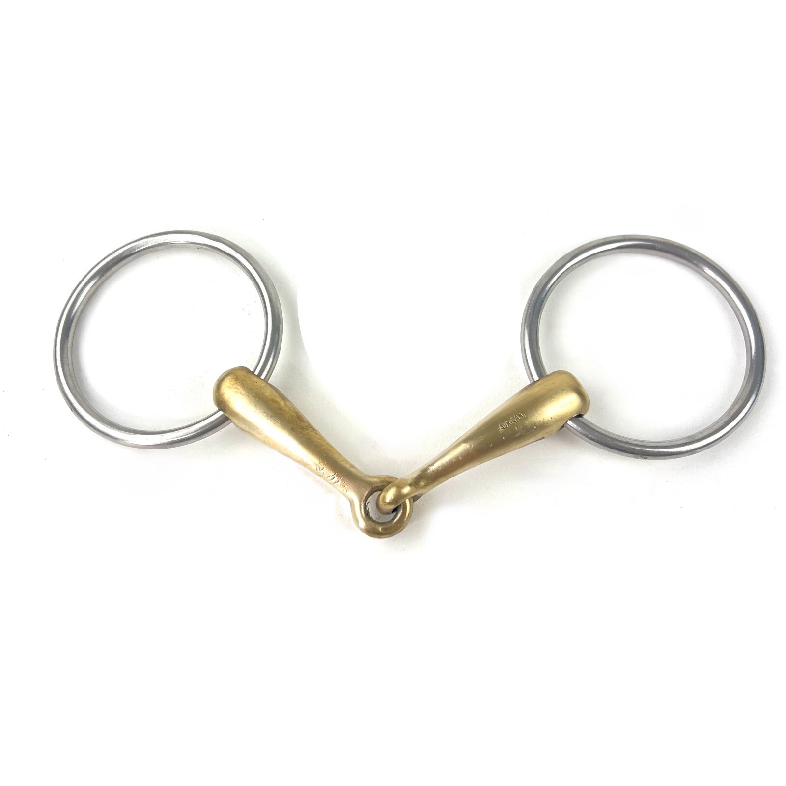 Herm Sprenger Aurigan Classic Single Joint Loose Ring Snaffle Bit - 5" - VGUC