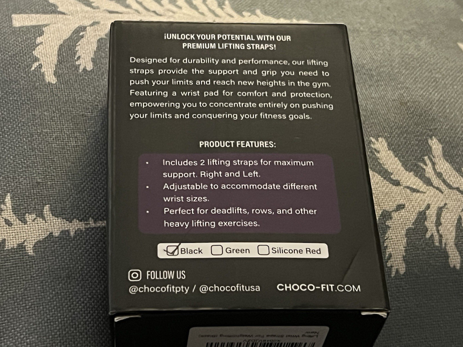 Choco-Fit Lifting Straps