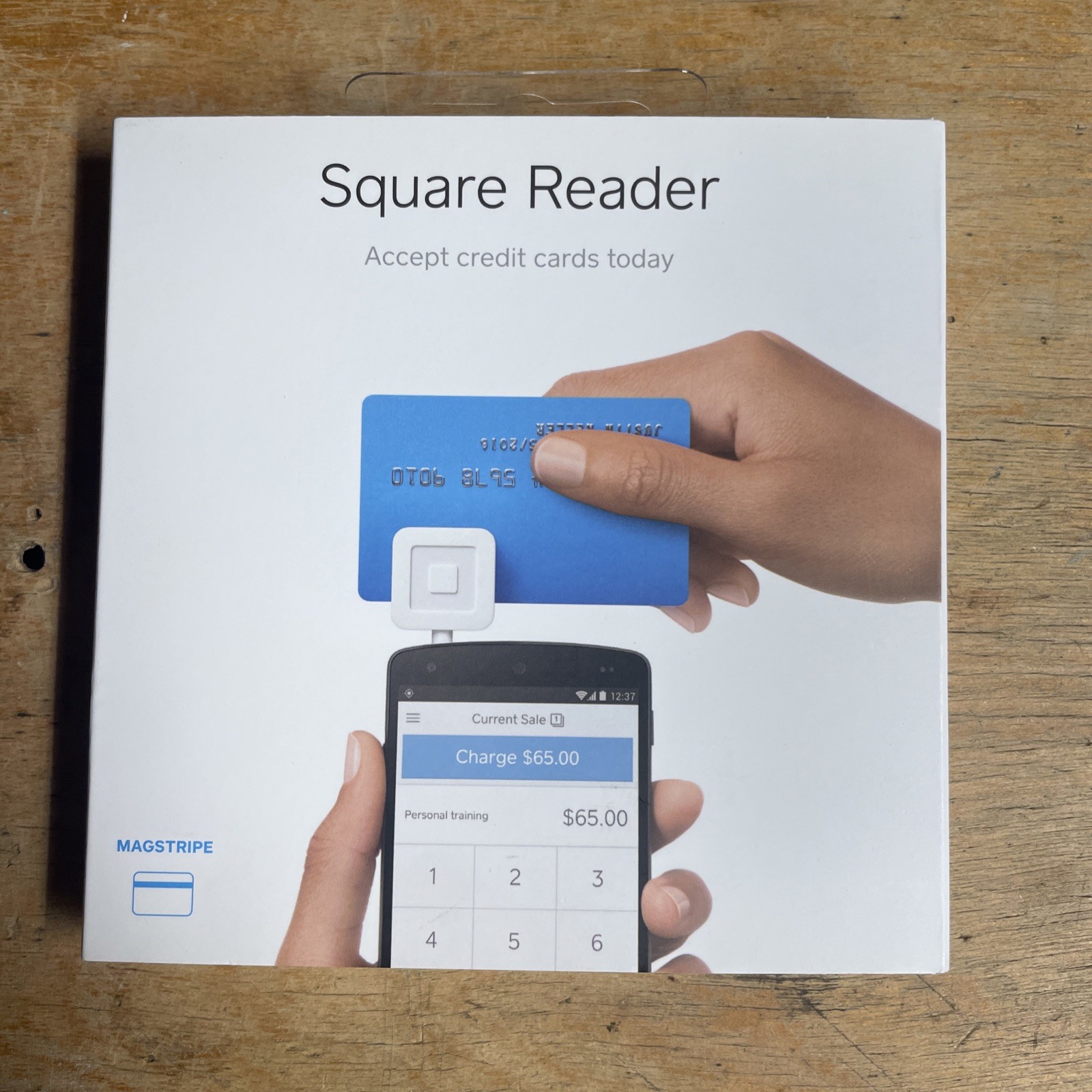 Square A-SKU-0047 Mobile Card Reader with 3.5mm Jack, White
