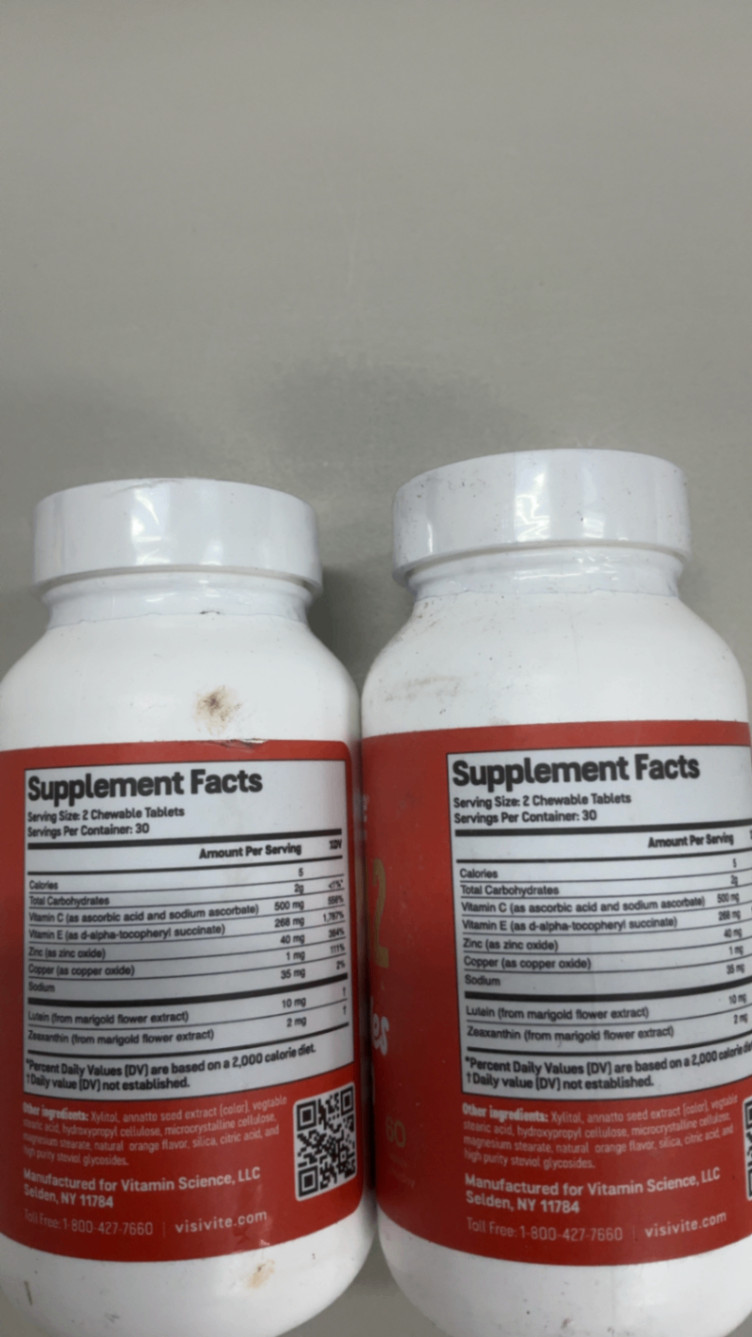 AREDS 2 Sugar-Free Eye Vitamins - 60ct, 2 pk