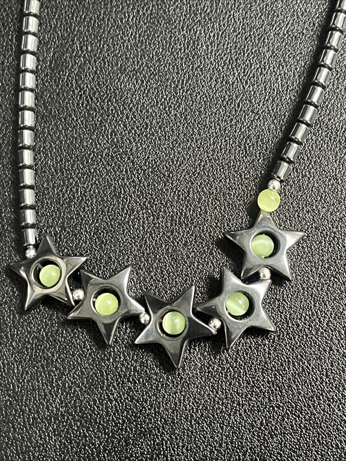 Hematite Stars Necklace