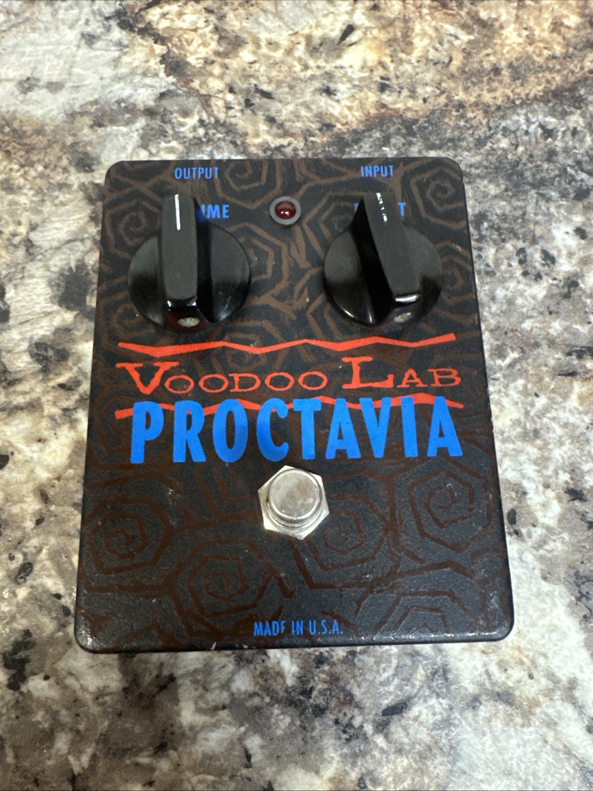 Voodoo Lab Proctavia Octave Fuzz Octaver Octafuzz Guitar Effect Pedal