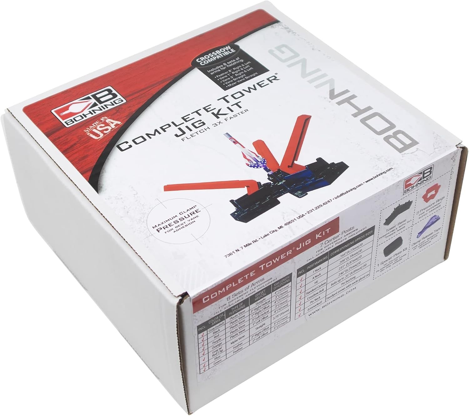 Tower Jig Kit for Fletching - Black