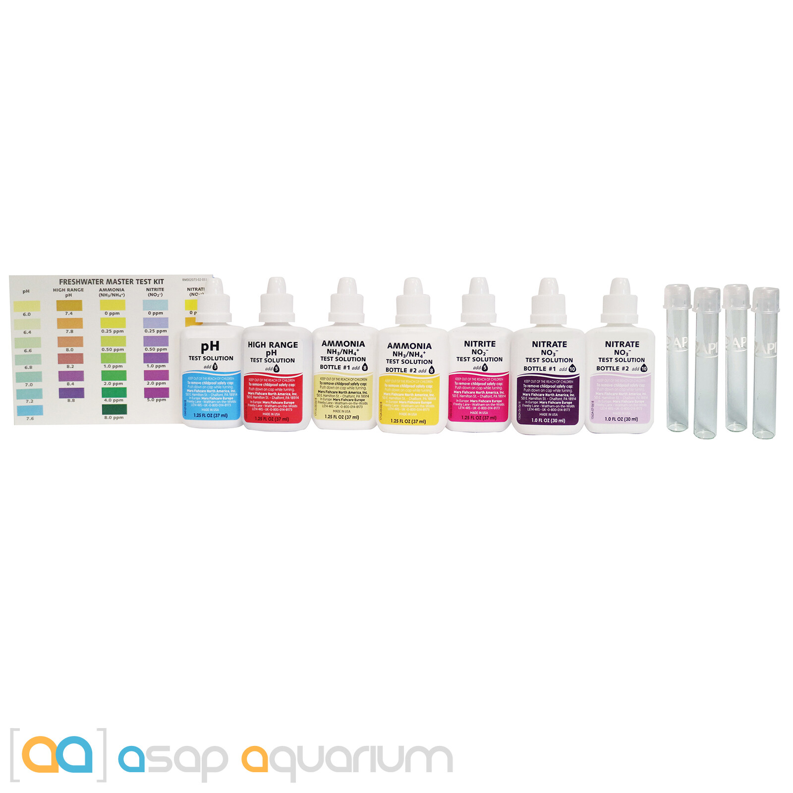API Freshwater Master Test Kit 800+ Fresh Water Tests pH Ammonia Nitrate Nitrite