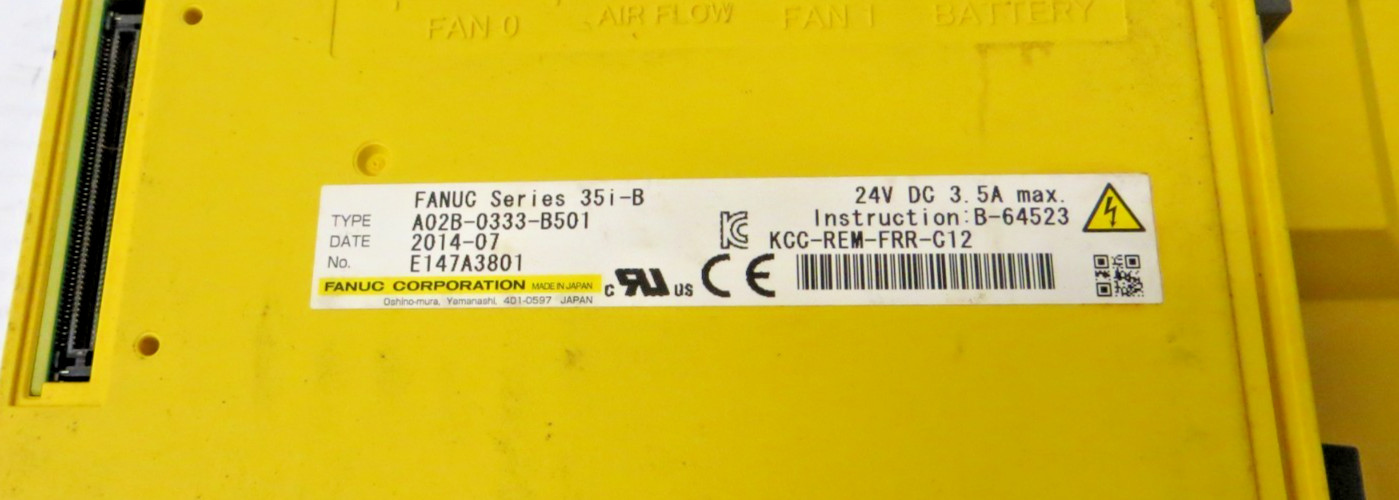 Fanuc HMI Control Panel Display Operator Interface A02B-0333-B501 F1008RM