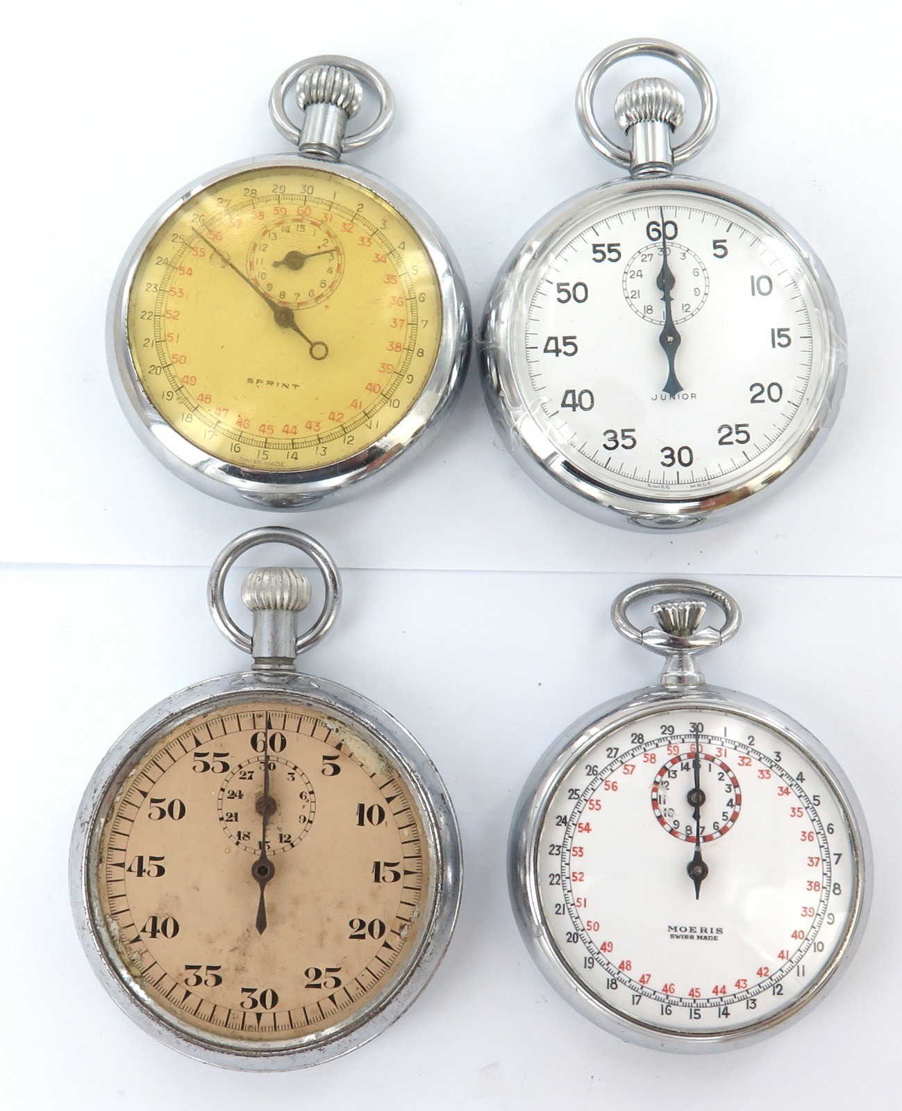 Job Lot Stopwatches. Moeris, Sprint, Junior, Unbranded.