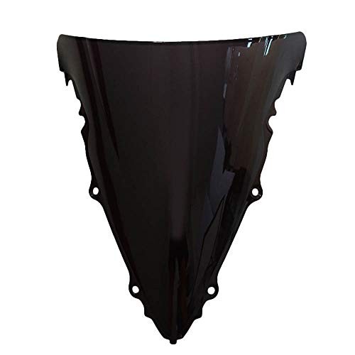 For Yamaha YZF600 R6 2003 2004 2005 black Windshield WindScreen Double Bubble