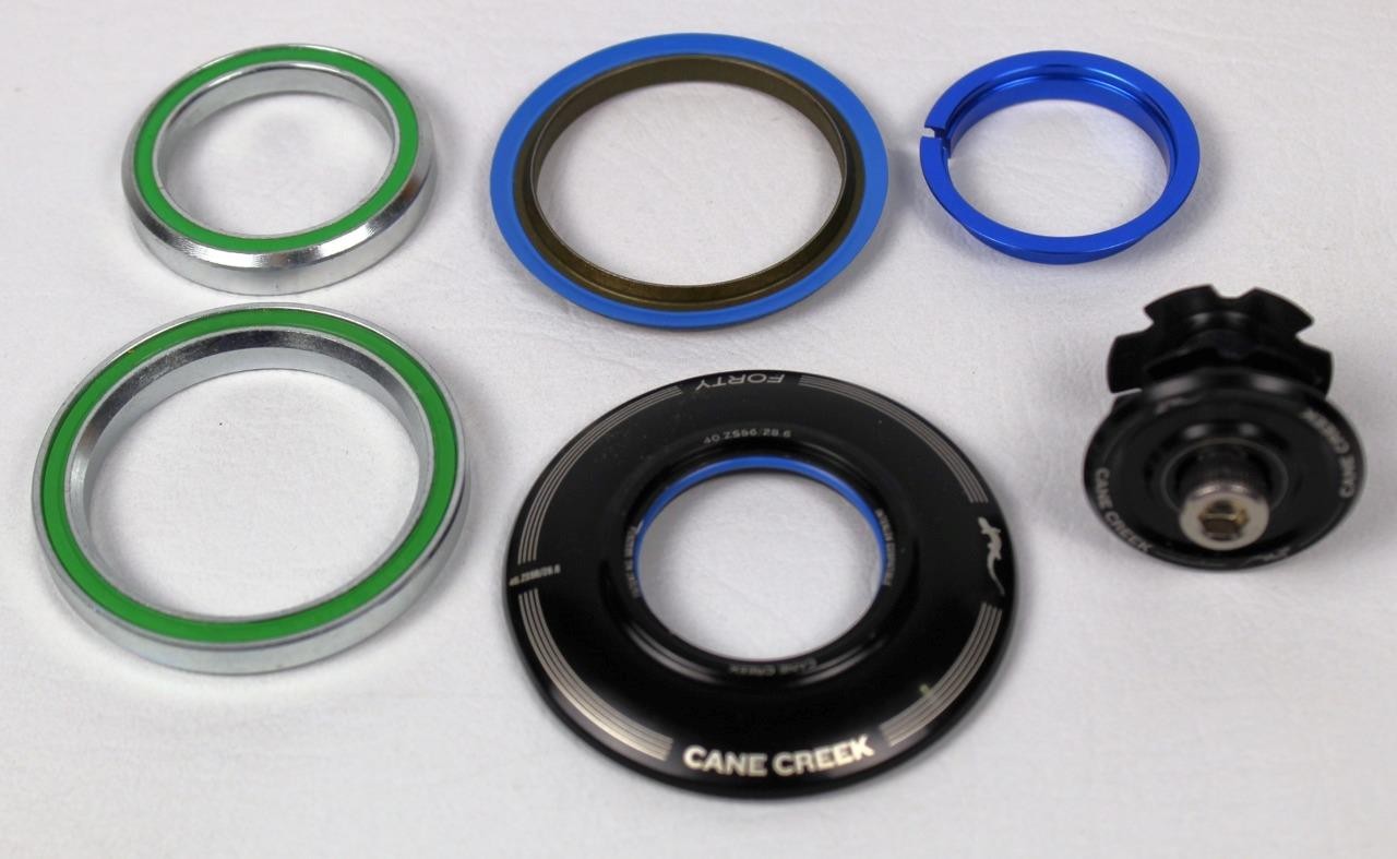 Cane Creek 40 Series Short Cover Headset Black Mountain Bike
