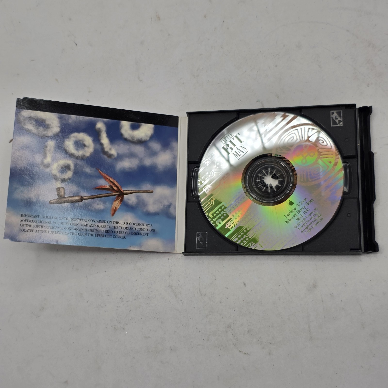 1994 Apple Developer CD “Little Bit Man” March QuickDraw GX ß3 Vintage Mac